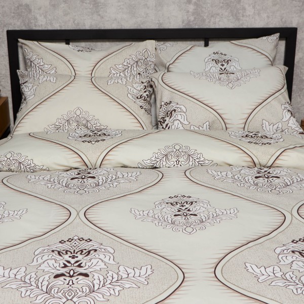 Фото - Комплект постільної білизни Moon&Star Мікросатин Premium Royal Elegance 160х220 нав. 4х70х70 (MS-820009999)
