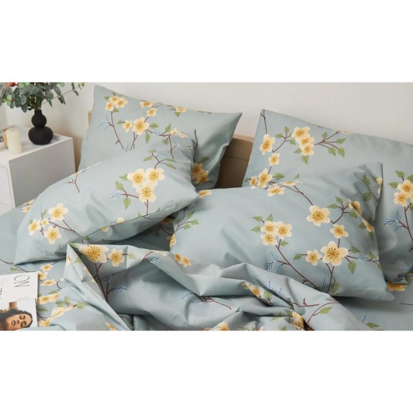 Фото - Наволочка Moon&Star Мікросатин Premium Spring Flower 50х70 см 2 шт. (MS-840000555)