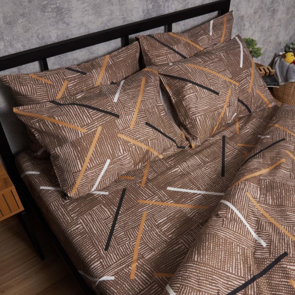 Фото - Комплект постільної білизни Moon&Star Premium Terra Style 143х210х2 нав. 4х70х70 (MS-820008044)