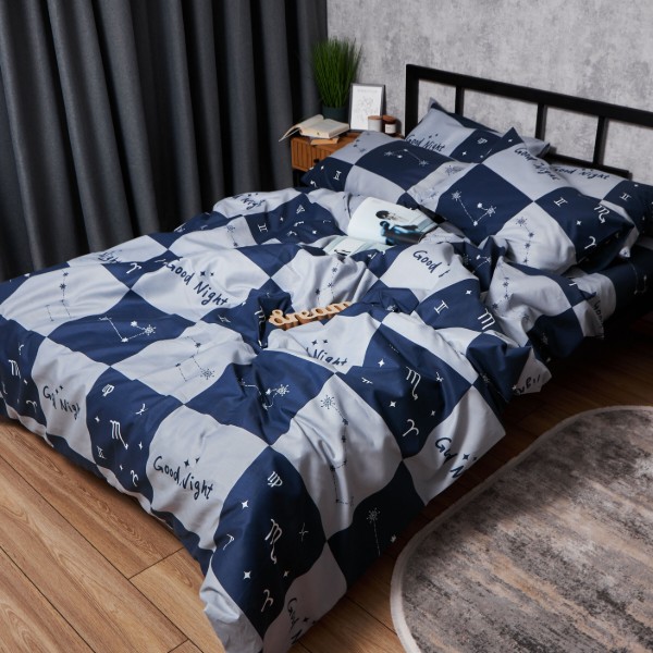 Фото - Комплект постільної білизни Moon&Star Premium Zodiac Dream 160х220х2 нав. 4х70х70 (MS-820008119)