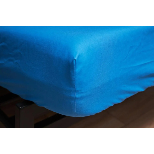 Фото - Простирадло двоспальне Moon&Star Sapphire Бязь Gold Люкс 190х200х25 см (MS-850000517)