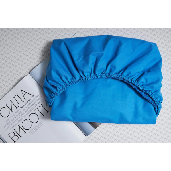 Фото - Простирадло односпальне Moon&Star Sapphire Бязь Gold Люкс 100х190х25 см (MS-850000505)