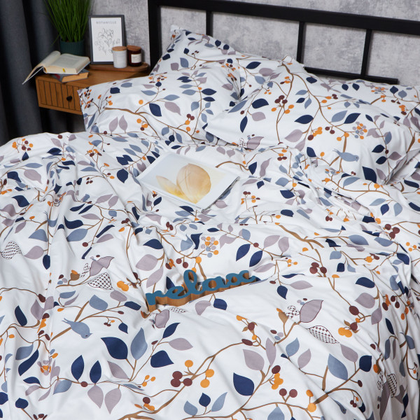 Фото - Комплект постільної білизни Moon&Star Satin Elit Golden Harvest 143х210х2 нав. 2х50х70 (MS-820008391)