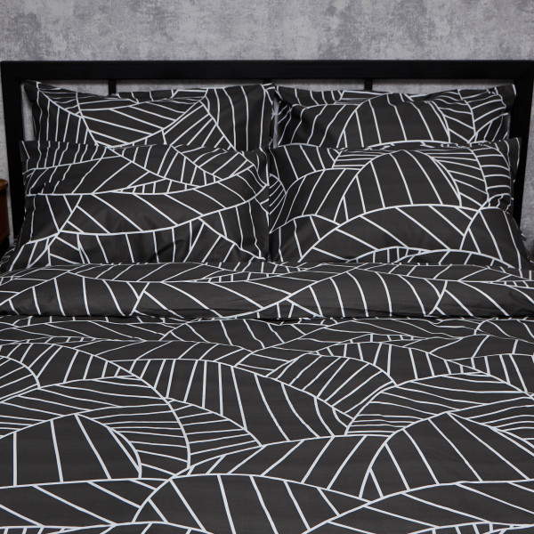 Фото - Комплект постільної білизни Moon&Star Satin Elit Minimal Chic 160х220х2 нав. 2х40х60 (MS-820008465)