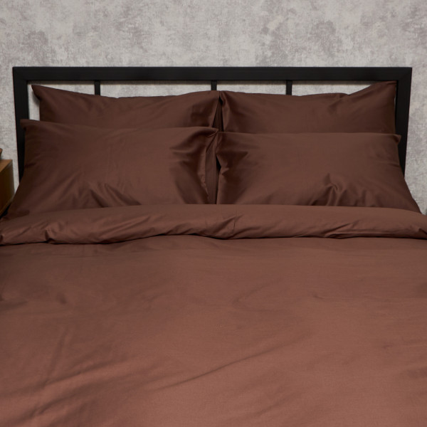 Фото - Комплект постільної білизни Moon&Star Satin Premium Mocha Mood143х210х2 нав. 2х50х70 (MS-820010071)