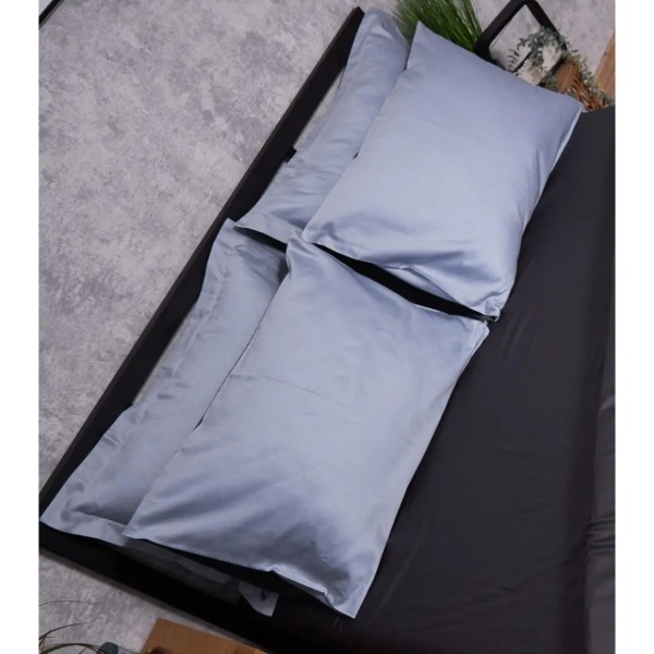 Фото - Наволочка Moon&Star Satin Premium Skyline Gray 50х70 2 шт. (MS-840000453)