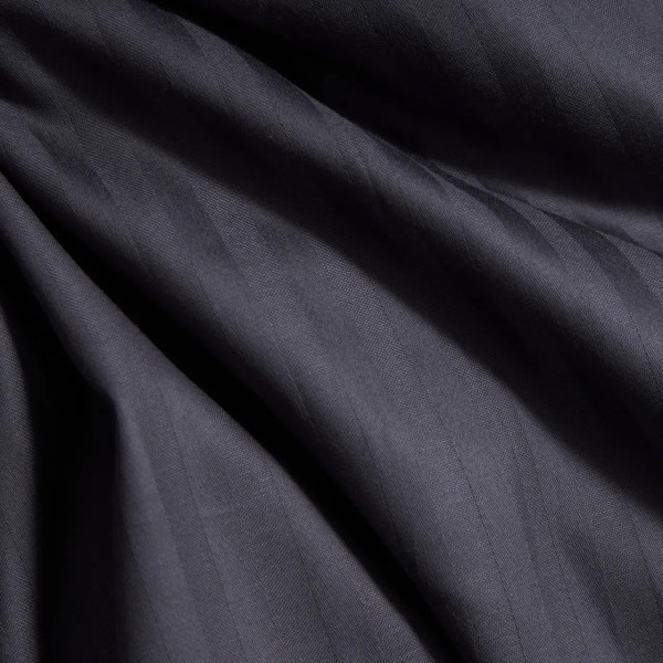 Фото - Пододеяльник полуторный евро Moon&Star Satin Stripe Dark Serenity 160x220 см (MS-870000971)