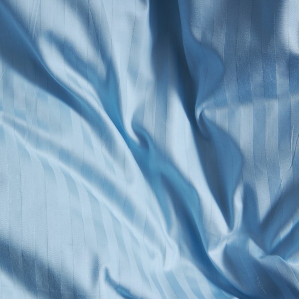 Фото - Комплект постельного белья Moon&Star Satin Stripe Ocean Calm 143х210х2 нав. 2х50х70 (MS-820008671)