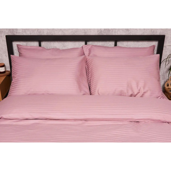 Фото - Комплект постільної білизни дитячий Moon&Star Satin Stripe, Stripe Candy 110х140 нав. 2х50х70 (MS-830000199)