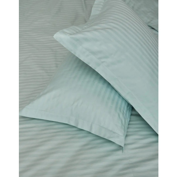 Фото - Наволочка Moon&Star Satin Stripe Stripe Mint 50х70 2 шт. (MS-840000417)