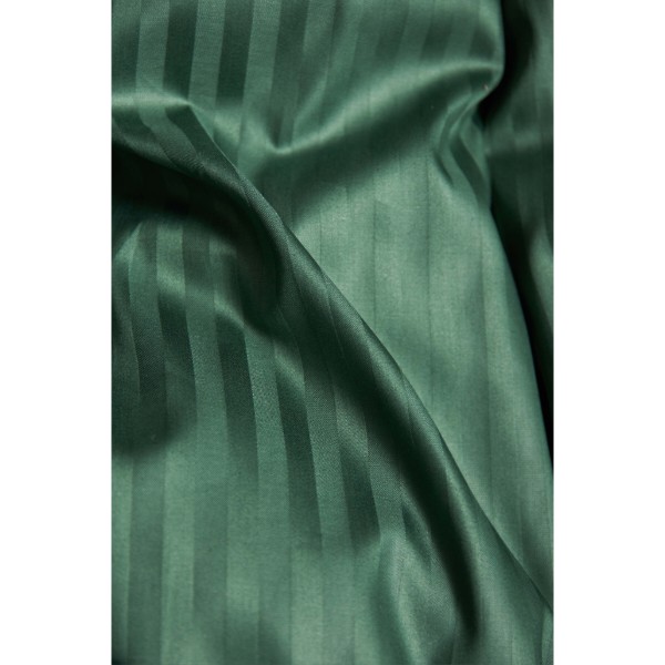 Фото - Комплект постільної білизни Moon&Star Satin Stripe Stripe Verdant 175х210 нав. 2х40х60 (MS-820005290)