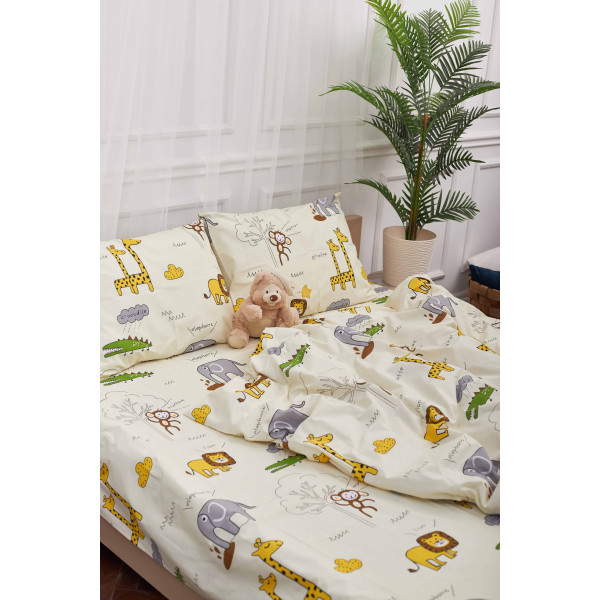 Фото - Комплект постільної білизни Moon&Star 175х210 см нав. 2х70х70 Savanna Бязь Gold Люкс (MS-820001257)