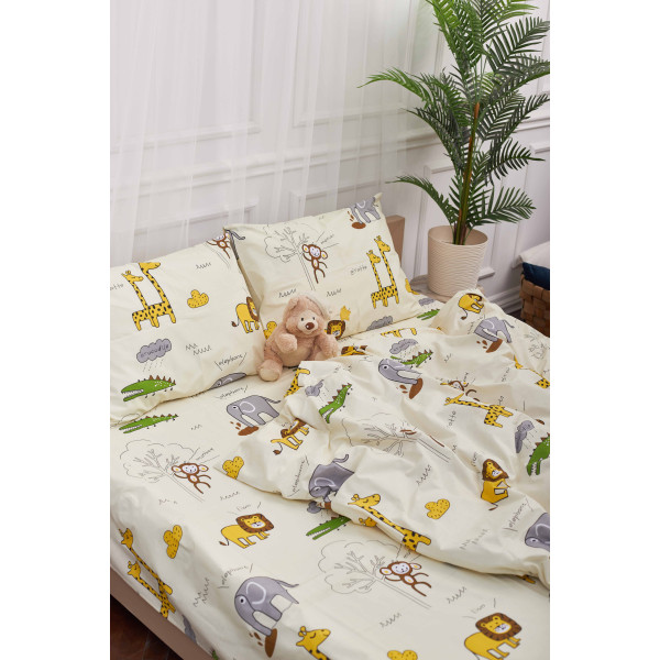 Фото - Комплект постільної білизни Moon&Star 175х210 см нав. 2х70х70 Savanna Бязь Gold Люкс (MS-820001257)