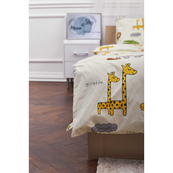 Фото - Комплект постільної білизни Moon&Star 175х210 см нав. 2х70х70 Savanna Бязь Gold Люкс (MS-820001257)