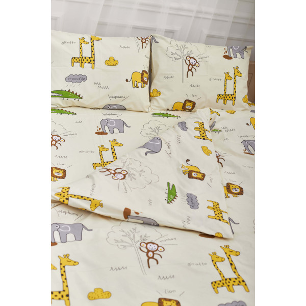Фото - Комплект постільної білизни Moon&Star 175х210 см нав. 2х70х70 Savanna Бязь Gold Люкс (MS-820001257)