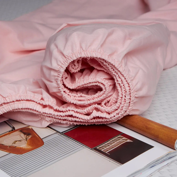 Фото - Простирадло полуторне Moon&Star Soft Rose Бязь Gold Люкс 150х190х25 см (MS-850000951)