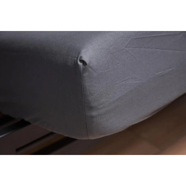 Фото - Простирадло полуторне Moon&Star Sweat Gray Бязь Gold Люкс 150х190х20 см (MS-850000531)