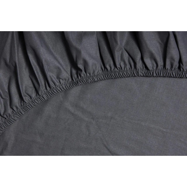 Фото - Простирадло полуторне Moon&Star Sweat Gray Бязь Gold Люкс 150х190х20 см (MS-850000531)