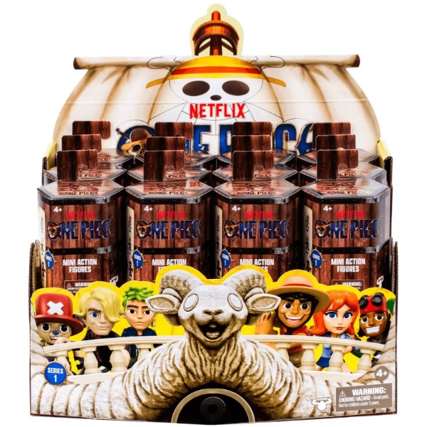 Фото - Ігрова фігурка-сюрприз Moose ONE PIECE з артикуляцією (63303)