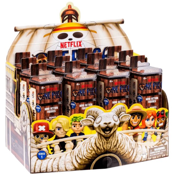 Фото - Ігрова фігурка-сюрприз Moose ONE PIECE з артикуляцією (63303)
