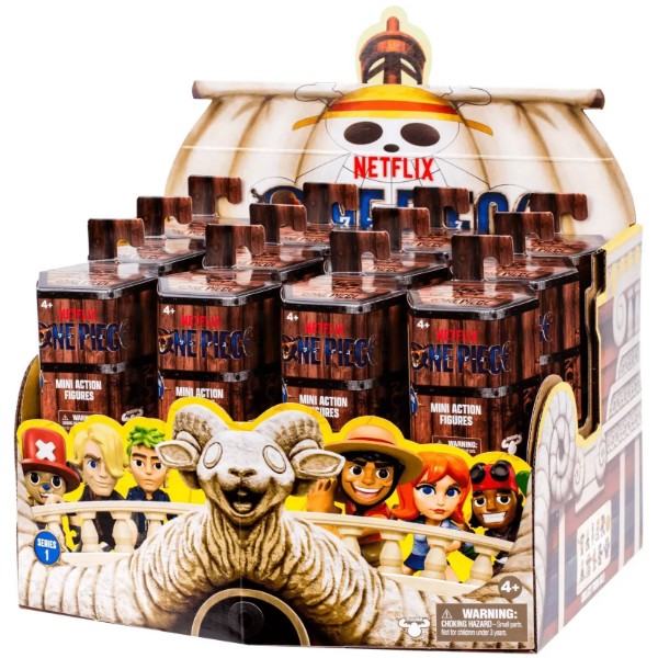 Фото - Ігрова фігурка-сюрприз Moose ONE PIECE з артикуляцією (63303)