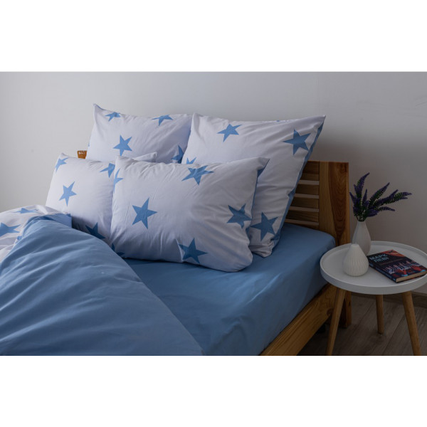 Фото - Комплект постільної білизни ТЕП Soft dreams Morning Star Blue (2-03860_25320)