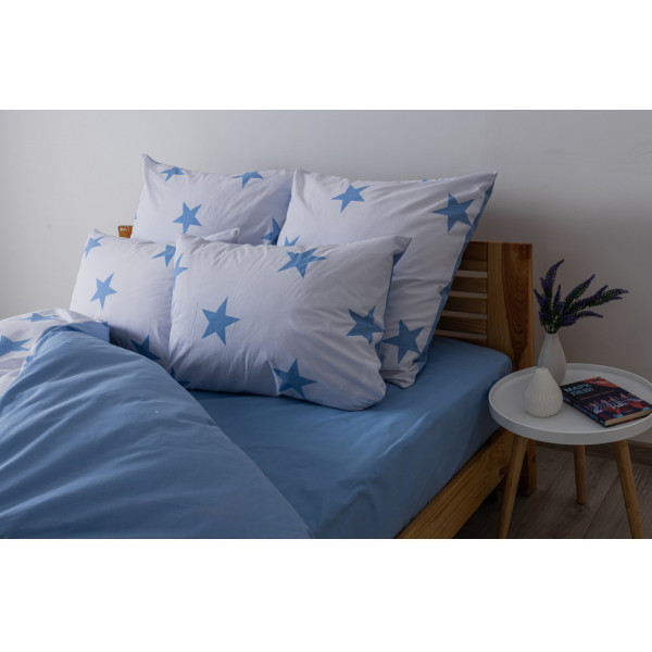 Фото - Комплект постільної білизни ТЕП Soft dreams Morning Star Blue (2-03858_25318)