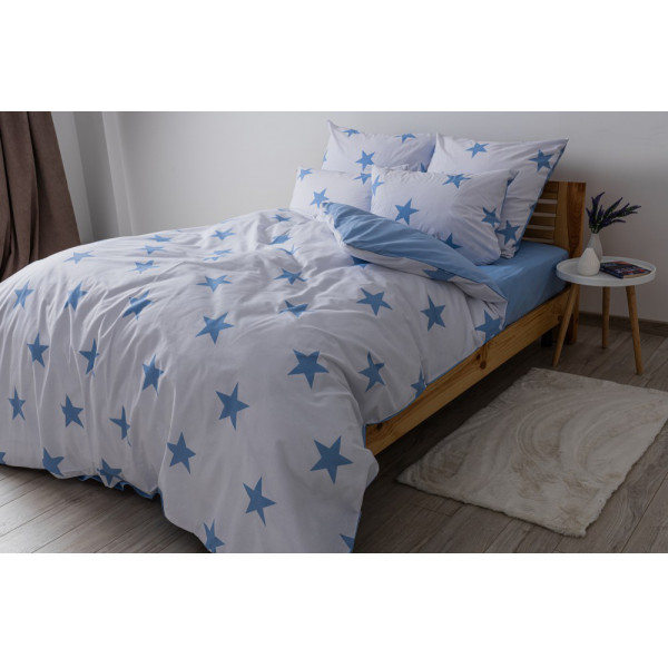 Фото - Комплект постельного белья ТЕП Soft dreams Morning Star Blue (2-03857_25317)