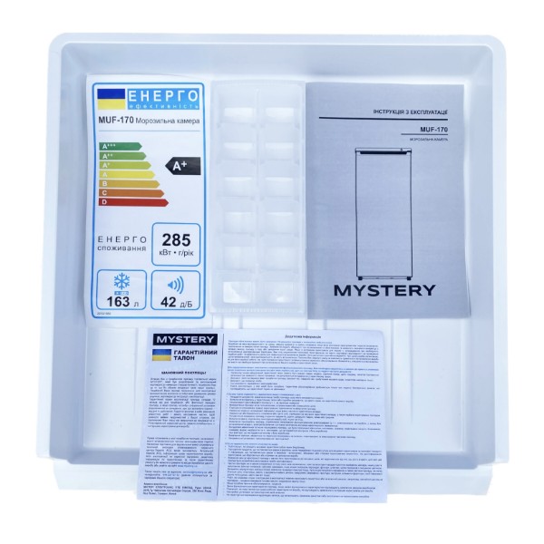 Фото - Морозильна камера Mystery MUF-170