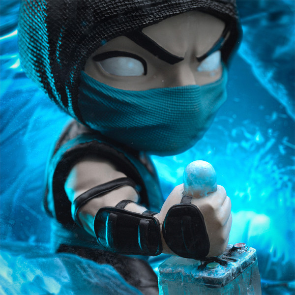 Фото - Колекційна фігурка Iron Studios MORTAL KOMBAT 11 Sub-Zero Minico 14.5 см (MORTAL112424-MC)