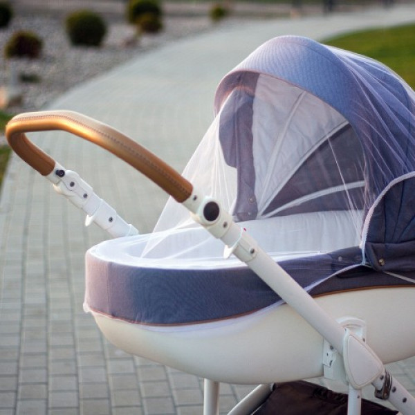 Фото - Москітна сітка для коляски Akuku Black (A0446)