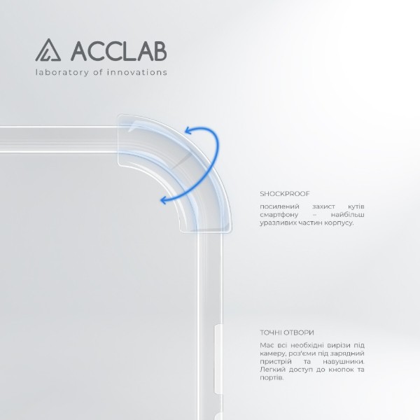 Фото - Чохол для смартфону
 ACCLAB Shockproof for Moto E7 Power (1283126553769)