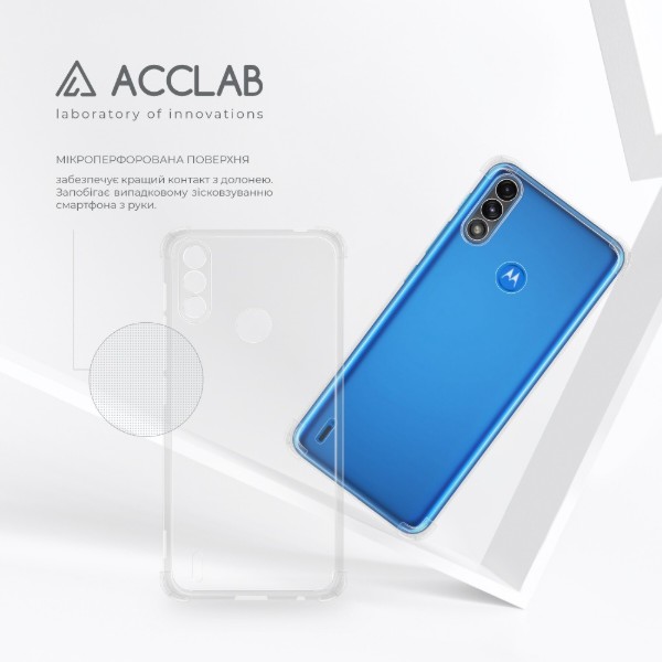 Фото - Чохол для смартфону
 ACCLAB Shockproof for Moto E7 Power (1283126553769)