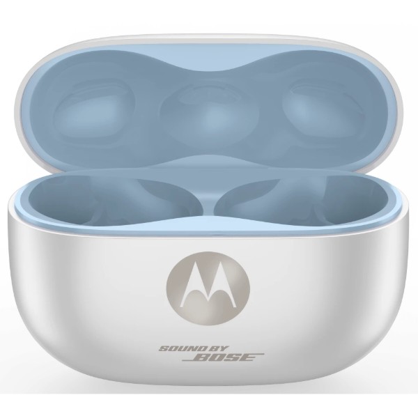 Фото - Навушники вкладиші бездротові TWS Motorola Buds 2 plus (PG38C08069) Cool White