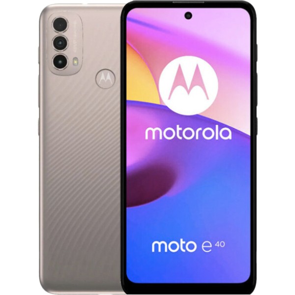 Фото - Смартфон Motorola E40 4/64Gb Pink Clay