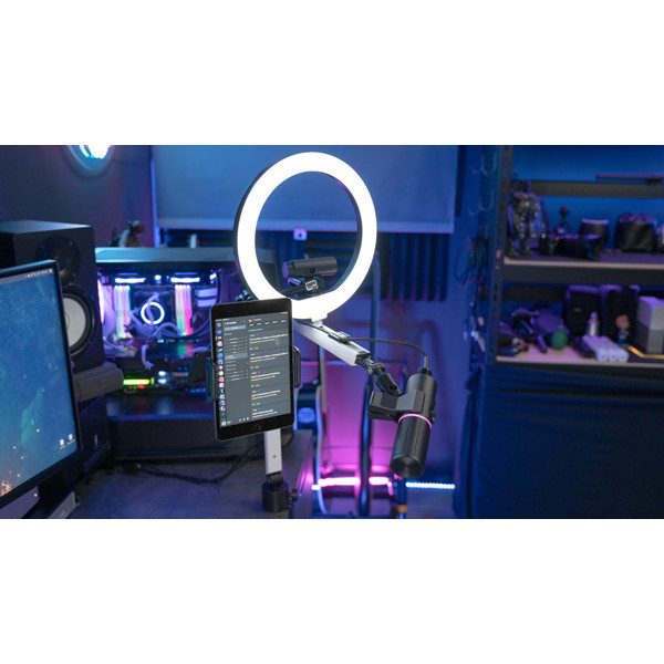 Фото - Стойка-пантограф для микрофона Streamplify MOUNT ARM-MIC White (SPOM-MA1MCL1.21)