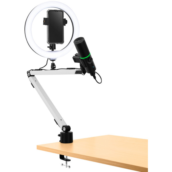 Фото - Стойка-пантограф для микрофона Streamplify MOUNT ARM-MIC White (SPOM-MA1MCL1.21)