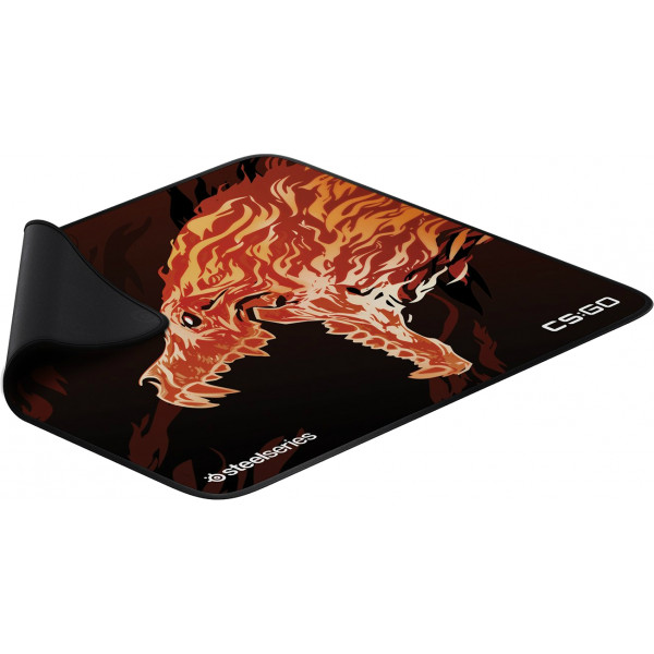 Фото - Килимок для миші ігровий SteelSeries QcK+ CS:GO Howl Edition (63403)