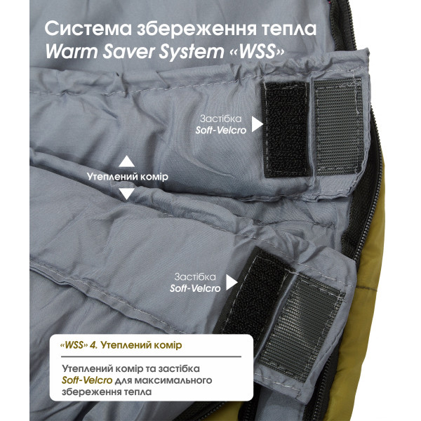 Фото - Спальний мішок Mousson RINGO R OLIVE