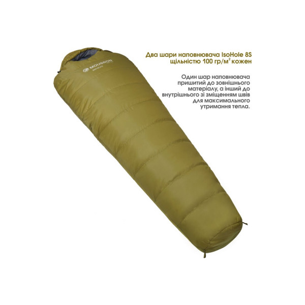 Фото - Спальний мішок Mousson RINGO R OLIVE