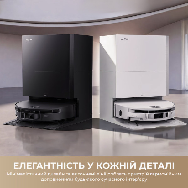 Фото - Робот-пылесос моющий Mova S70 Roller Black (RLZ12SE-Bl)