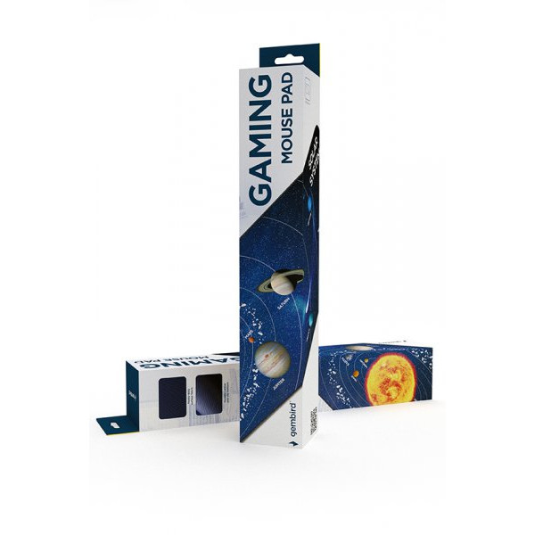 Фото - Килимок для миші ігровий Gembird MP-SOLARSYSTEM-XL-01