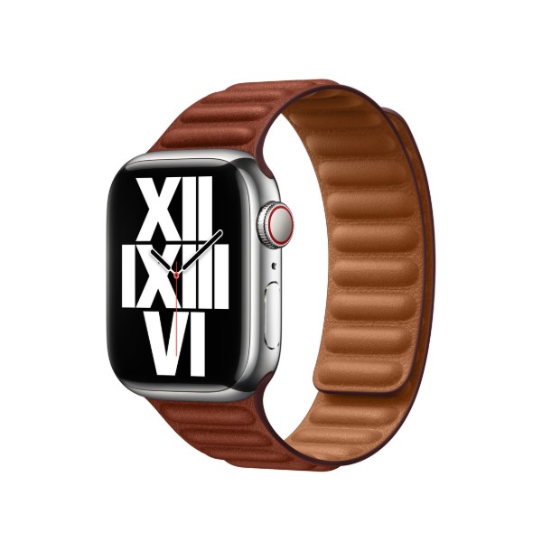 Фото - Ремешок для смарт-часов Apple 41mm Umber Leather Link - M/L