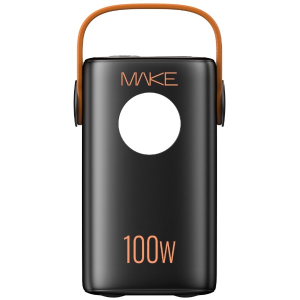 Фото - Батарея мобільна MAKE 100W PD+QC 60000 mAh Black (MPB-601BK)