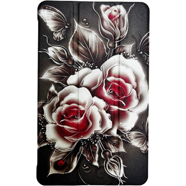 Фото - Чохол для планшету BeCover Smart Case for Samsung Galaxy Tab A11 Plus SM-X236B 11.0" Black Rose (714013)