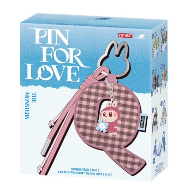 Фото - Ігрова фігурка-сюрприз Pop Mart Monsters Pin for Love Letter N-Z (MPFL-01)
