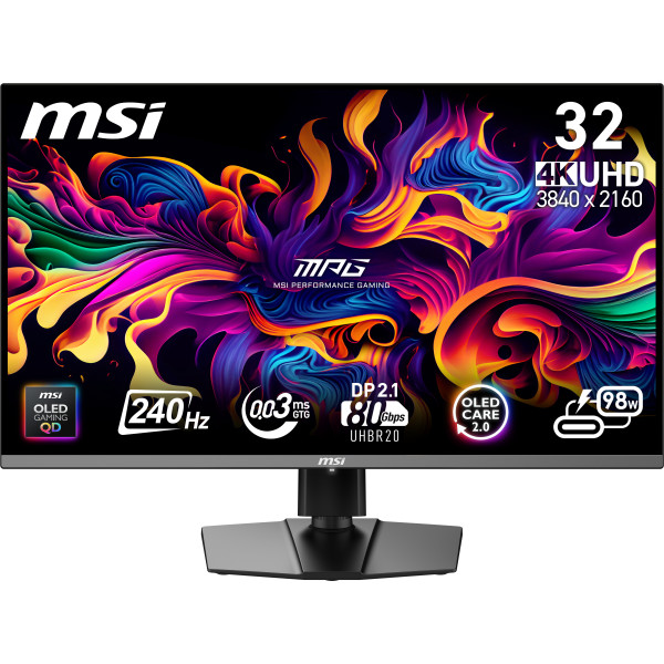 Фото - Монитор игровой MSI MPG 322URX QD-OLED