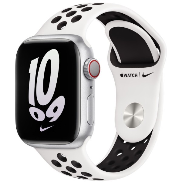 Фото - Ремешок для смарт-часов Apple 41mm Summit White/Black Nike Sport Band