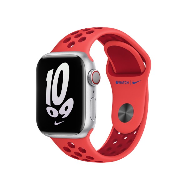 Фото - Ремінець для смарт-годинника Apple 41mm Bright Crimson/Gym Red Nike Sport Band