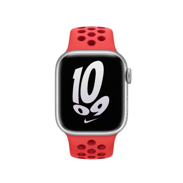 Фото - Ремінець для смарт-годинника Apple 41mm Bright Crimson/Gym Red Nike Sport Band
